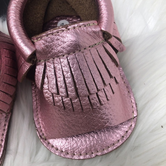 First Steps Pink Genuine Leather Sandel - Picture 2 of 6